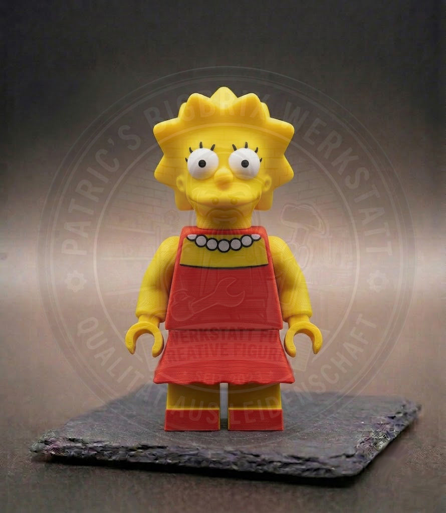 BigBrix Figur The Simpsons Lisa Simpson