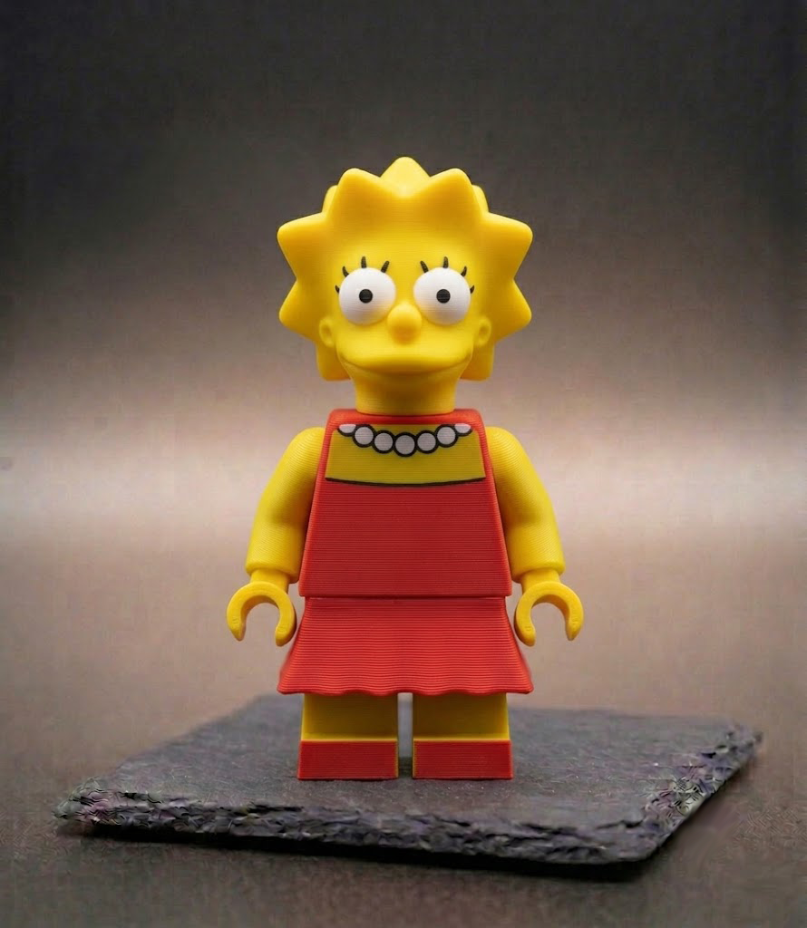 BigBrix Figur The Simpsons Lisa Simpson