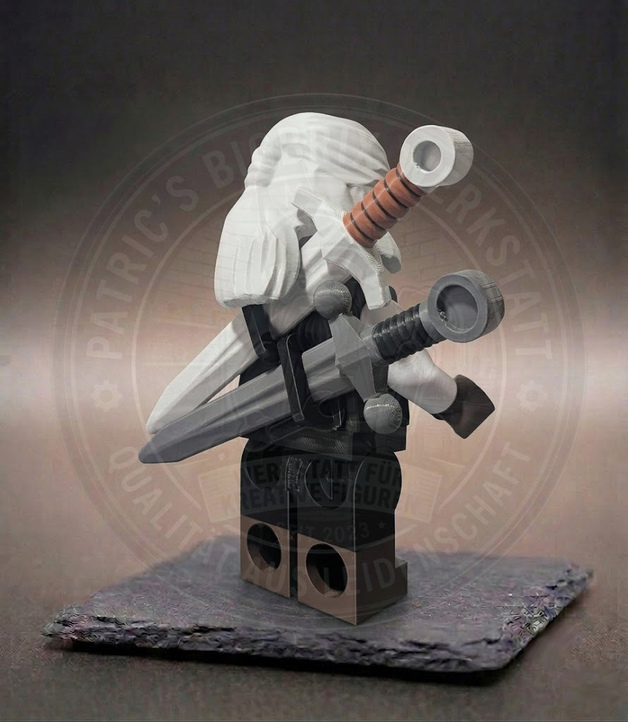 BigBrix Figur The Witcher - Geralt von Riva