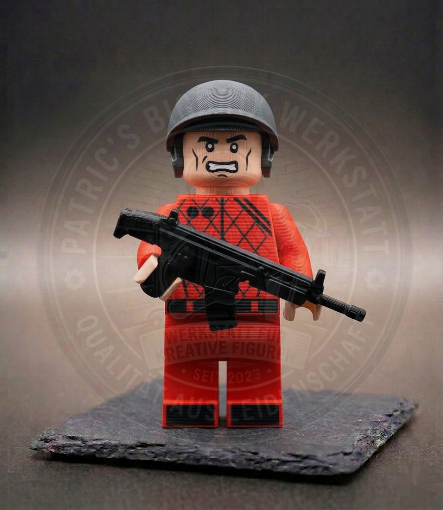 BigBrix Figur V - Die Besucher - Soldat v.3