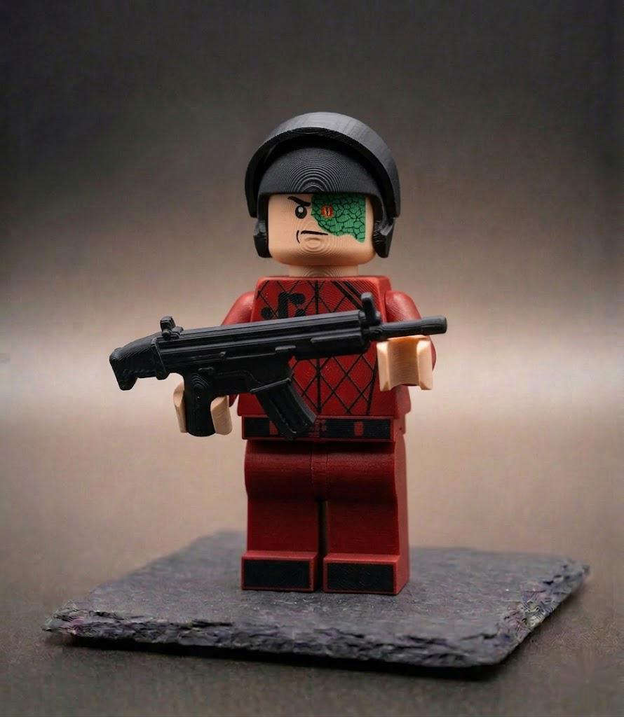 BigBrix Figur V - Die Besucher - Soldat v.1