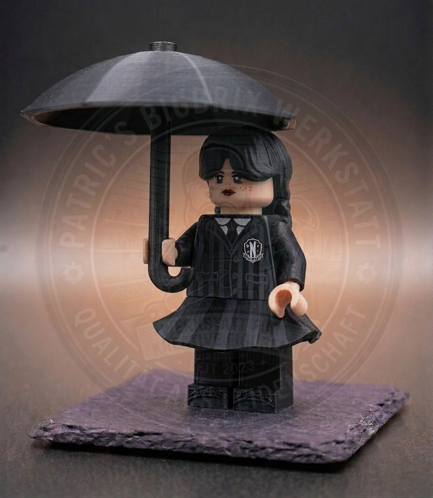BigBrix Figur Wednesday – Wednesday Addams