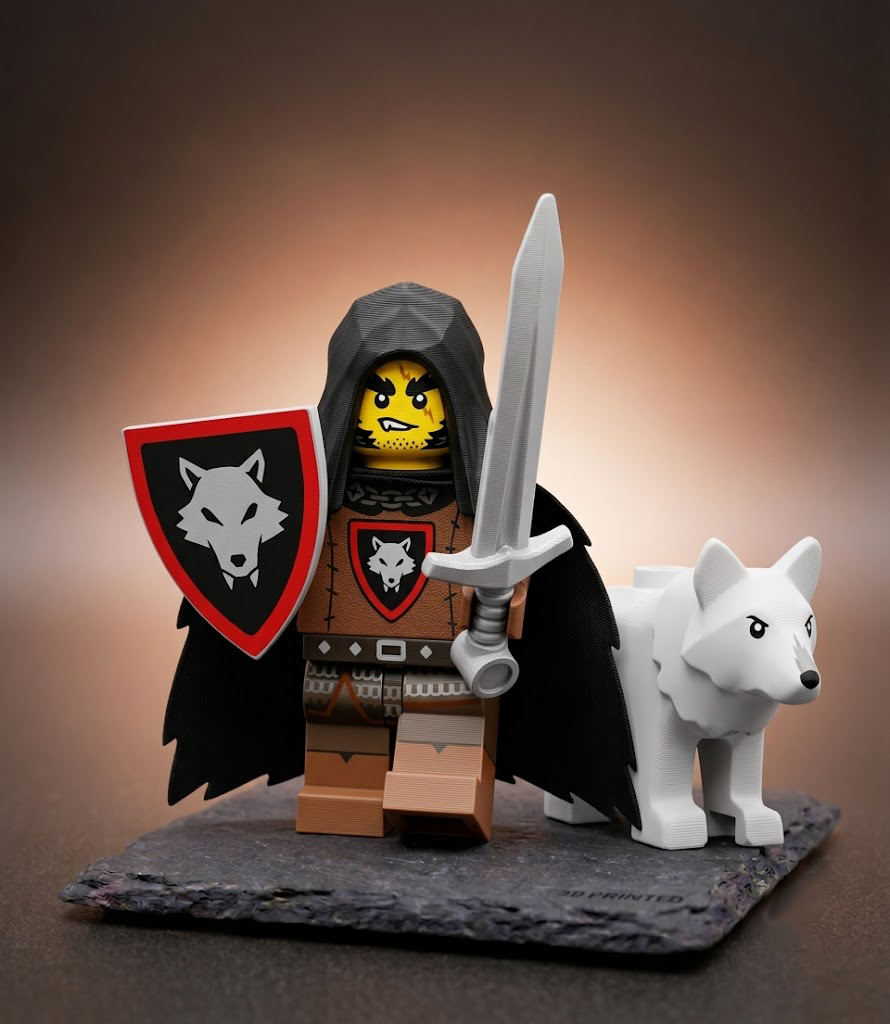 BigBrix Figur BigBrix – Der Wolfsbändiger
